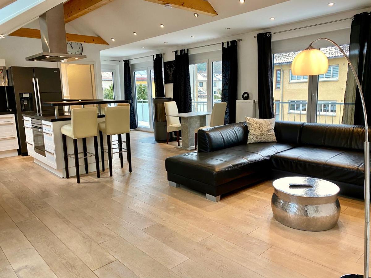 Апартаменти Luxurioeses Studio Im Zentrum, Balkon, Kamin, Klima Равенсбург Екстер'єр фото